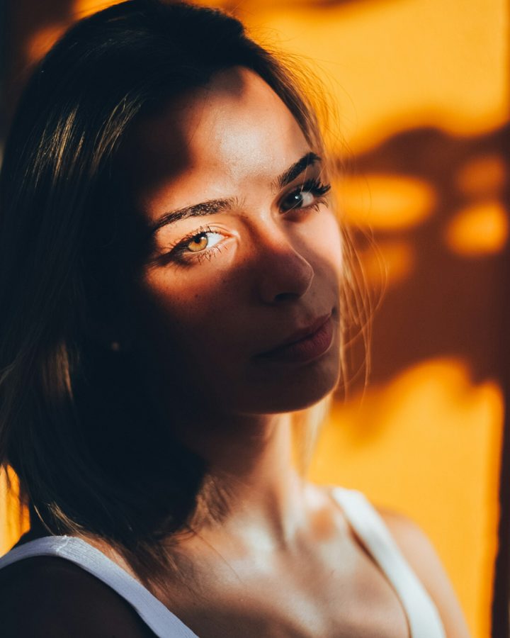 Portret w popołudniowym słońcu